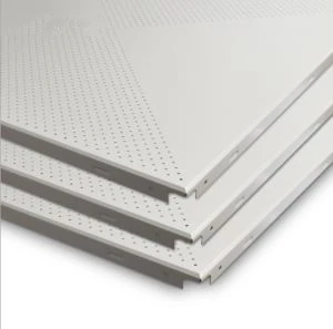 Plafond en aluminium carré de rouleau