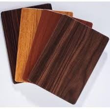 Wooden Color Aluminum Composite Panel Wooden Texture